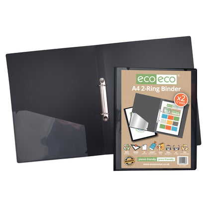 A4 95% Recycled Presentation 2 Ring Binder