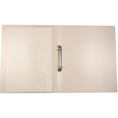 A4 Clear 95% Recycled Presentation 2 Ring Binder