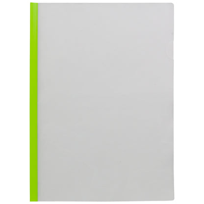 A4 50% Recycled Pack 5 Colour Easy Slide Files