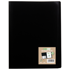 A4 100% Recycled 10 Pocket Flexicover Display Book